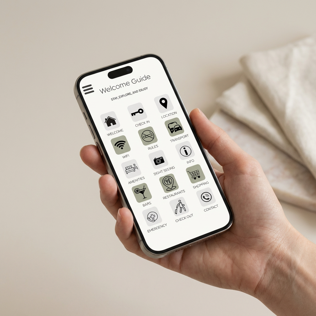 Airbnb Digital Welcome Pack Template