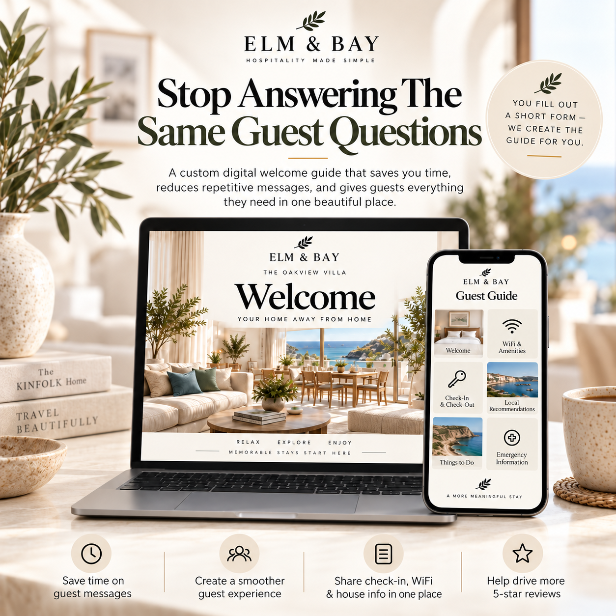 Airbnb Digital Welcome Pack Customized